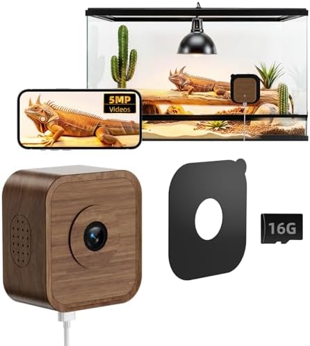 5MP Aquarium Camera,Time Lapse WiFi Reptile Camera & Terrarium & Fish Tank by SV3C