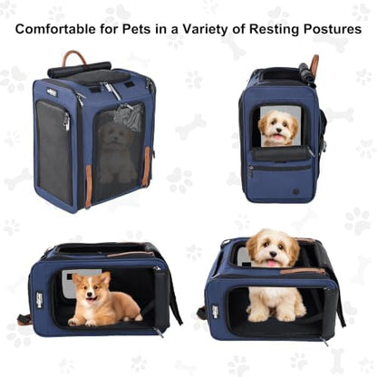 EliteField Deluxe Backpack Pet Carrier for Cats and Dogs (3-Year Warranty) - Image 2
