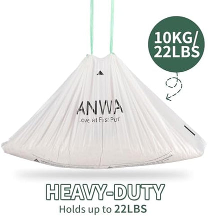ANWA 40 Count Automatic Litter Box Bags, Litter Box Robot 4/5 Waste Bags - Image 6