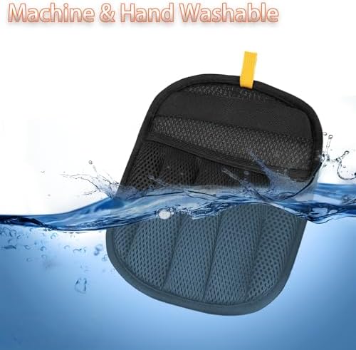 Pet Hair Removal Glove for Dogs and Cats, 2PCS Upgrade Reusable Electrostatic Gloves for Deshedding, Washable Cat Grooming Brush Five-Finger Magic Gloves for Clothing Carpet Sofa Car Seat - Image 5