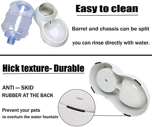 Dog Water Bowl Dispenser,3 Gallon/ 11L Pet Water Dispenser Station for Large Dogs and Cats,Gravity Automatic Feeder,Large Size Dog Drinking Fountain - Image 5