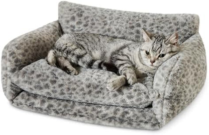 Hollypet Cat Bed Small Dog Orthopedic Couch Beds for Pets up to 13 lbs by Hollypet