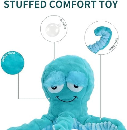 Squeaky Octopus Dog Toys，Interactive Plush Toys for Large Medium Pets - Image 2