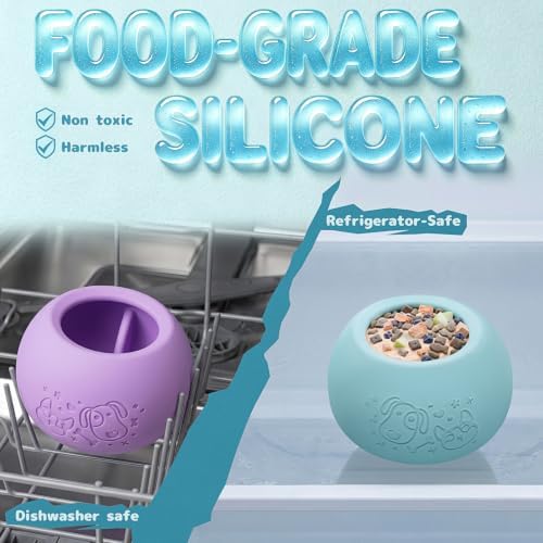 Slow Feeder Dog Lick Bowl, Freeze Dog Enrichment Toys, Lick Toy for Dogs - Image 5