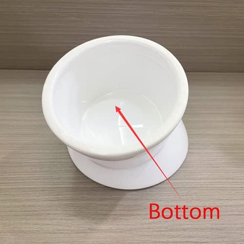 Pink Small Ceramic Raised Cat Bowls, Tilted Elevated Food or Water Bowls, Stress Free, Backflow Prevention, Dishwasher and Microwave Safe, Lead & Cadmium Free - Image 4