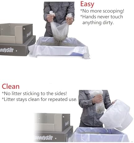 SpeedySift Standard Sifting Liner Refills, 35”x31”, 8 Packs (56 Counts) - Image 2