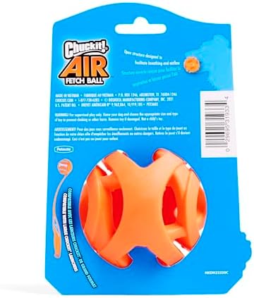 Chuckit! Air Fetch Ball, Large 3in, for Dogs 60-100lbs, 1 Pack - Image 3