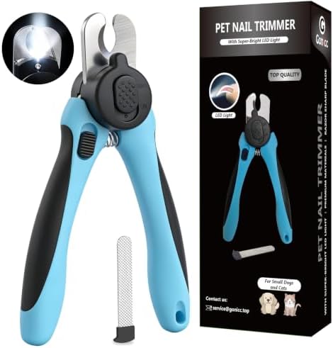 gonicc LED Pet Nail Clippers for Small Dogs and Cats by gonicc