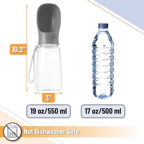Mr. Pen- Portable Dog Water Bottle, 19 oz, Large - Image 3