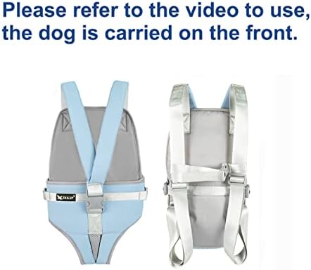 Leconpet Pet Dog Carrier Legs Out Front Backpack Adjustable Teddy Outdoor Chest Backpack for Small and Medium Dog with Fixed Buckle on the Back, More Comfortable to Carry (X-Large, Pink) - Image 2