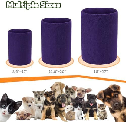 Dog & Cat Calming Band Cat Anxiety Relief Cover,Double Layer Thickened Pet Ears Elastic Neck Band Noise Cancelling Ear Muffs for Anxiety Relief/Noise Protection,Grooming,Thunder,Fireworks - Image 5