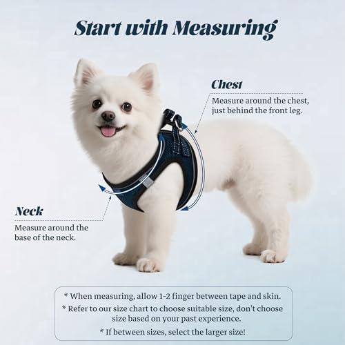 No Pull Dog Puppy Harness and Leash Set Reflective Mesh Vest X-Small - Image 2