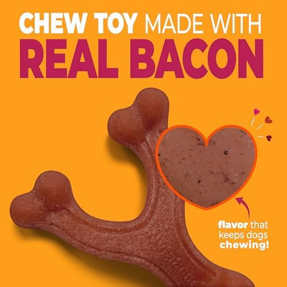 Nylabone Strong Chew Wishbone Dog Toy, Dog Toys for Aggressive Chewers - Image 2