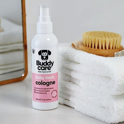 Buddycare Dog Perfume - Baby Fresh Dog Cologne Spray (200ml) - Dog Spray Deodorizer Perfume for Smelly Dogs - Refreshing Scented Grooming Solution - Pet Odor Eliminator and Freshener - Image 5