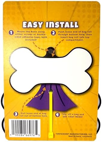The Bone - Wall Mounted Dog Waste Bag Dispenser - Image 2