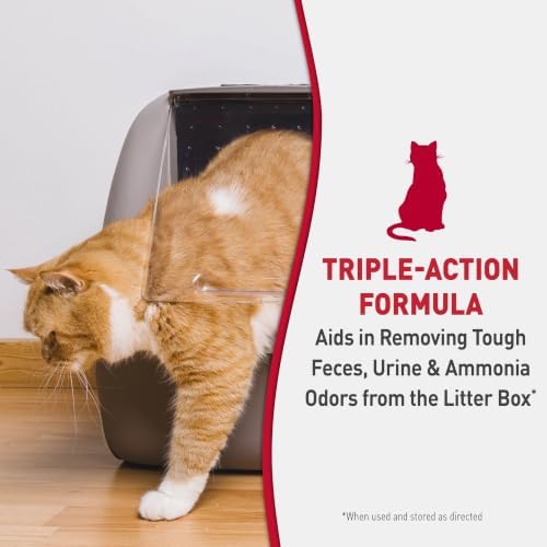 Nature's Miracle Cat Litter Box Odor Deodorizer Powder, 20 oz - Image 3