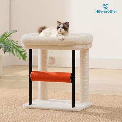 Hey-brother Cat Tree, Sturdy Tower with Sisal-Wrapped Columns, MPJ010SM - Image 2