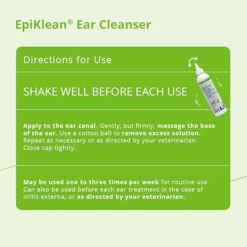 Epiklean® Ear Cleanser for Dogs and Cats, 8 Fl Oz - Image 4
