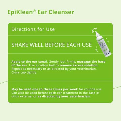 Epiklean® Ear Cleanser for Dogs and Cats, 8 Fl Oz - Image 4