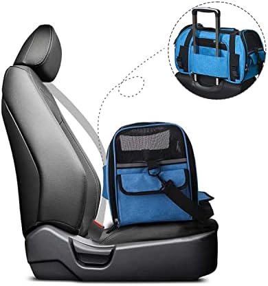 JESPET Soft-Sided Airline-Approved Dog & Cat Carrier Travel Bag - Image 6