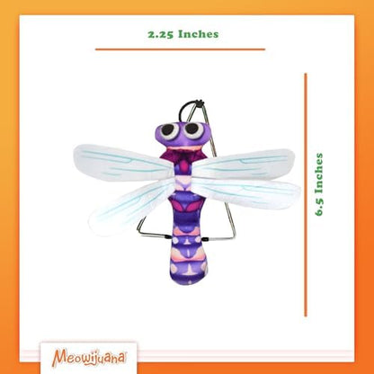 Meowijuana Jump 'n' Jamb Dragonfly Door-Hanging Cat Toy | Refillable - Image 6