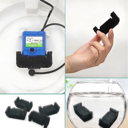 Replacement Cat Fountain Pump Sponge Filters, 6 Pack - Image 4
