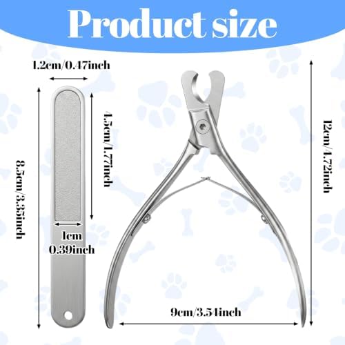 Stainless Steel Cat Nail Clippers, Dog Nail Clippers - Image 2