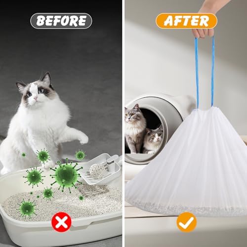 60 Pack Litter Box Bags Compatible with Litter-Robot 3/4/5 - Image 5