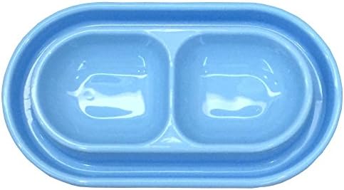 Cat Kitten Dish Dog Puppy Feeder Pet Bowl 3 Colors New Light Blue by Adecadeoftrustedservice