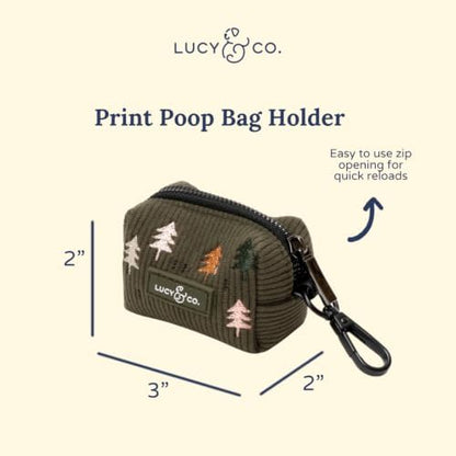 Lucy & Co. Take a Hike Corduroy Poop Bag Holder - Image 2
