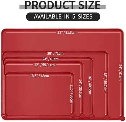 Reopet Silicone Pet Feeding Mat - Waterproof & Non-Slip Dog Cat Placemat - Image 2
