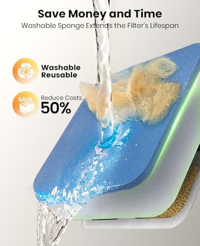 oneisall 8Set Filters for 10L/2.64Gal Stainless Steel Dog Water Fountain - Image 2