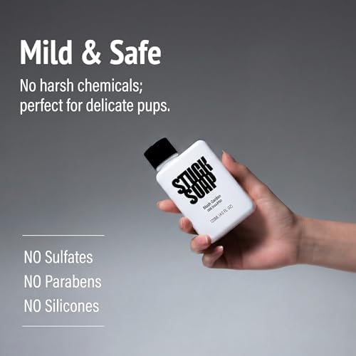 Travel Size Dog Shampoo 120ml for Sensitive Skin – Jeju Camellia & Centella Asiatica, pH 5.5-6.5, Allergen-Minimized Peony & Rose Scent, K-Beauty Vegan Formula (Blush Garden) - Image 3