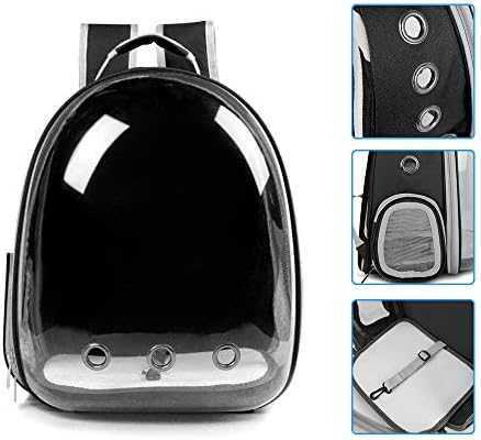 Cat Backpack Carrier Breathable Pet Travel Bag for Cats Dogs Bunny - Image 4