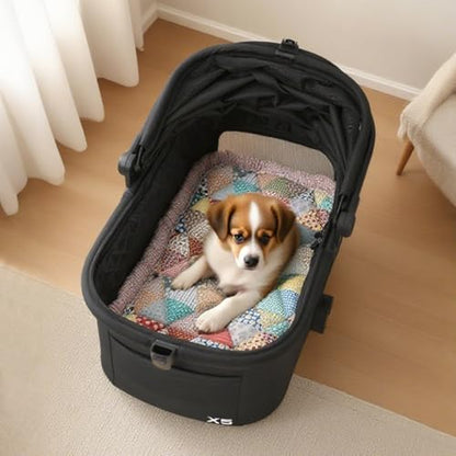 Beberoad Reversible Pet Stroller Pad - Dual-Sided Cooling & Warmth Cushion, Washable Mat for Cats and Dogs, All-Season Use - Image 2