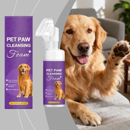 Dog Paw Cleaner Foam for Dogs & Cats, Gentle Formula for Sensitive Paws - Image 6