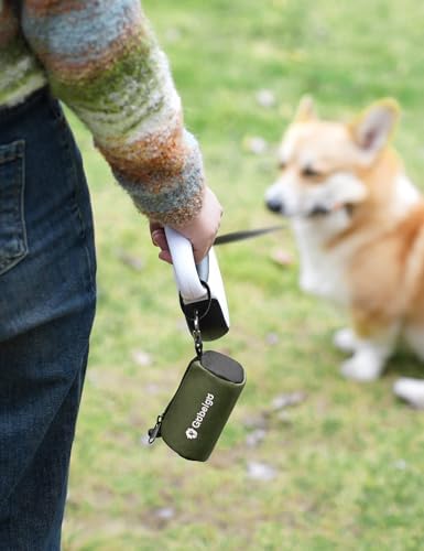 GGobeigo Dog Poop Bag Holder with Used Waste Bag Carrier(Army Green) - Image 4