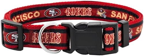 New & Improved Pets First NFL Licensed PET Collar- Heavy-Duty, Strong, and Durable New Dog Collar. Available in 32 Football Teams and 4 Sizes by PETSFIRST
