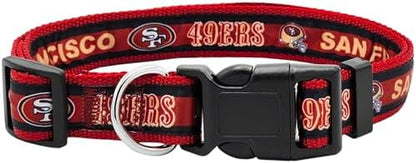 New & Improved Pets First NFL Licensed PET Collar- Heavy-Duty, Strong, and Durable New Dog Collar. Available in 32 Football Teams and 4 Sizes by PETSFIRST