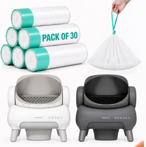 Extra Thick Replacement liners for Neakasa M1 Plus Litter Box, 30 Bags by Unknown