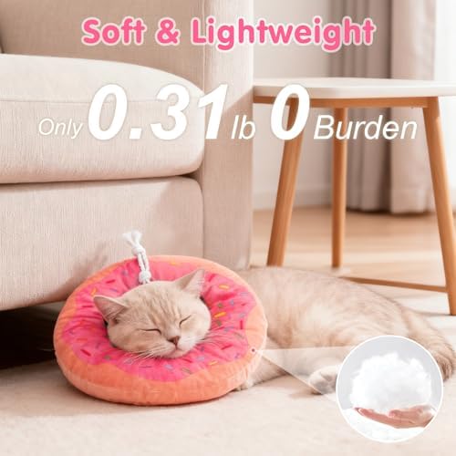 BEAUTYZOO Cat Cone Collars Soft, Cat Donut Recovery E Collar After Surgery - Image 3