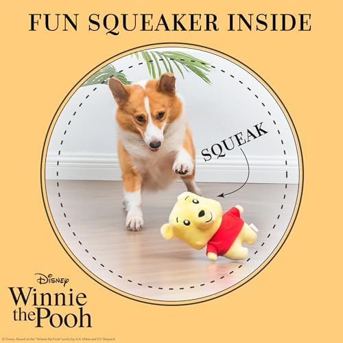 Disney for Pets Winnie the Pooh Plush Dog Toy, 9 Inch - Image 4