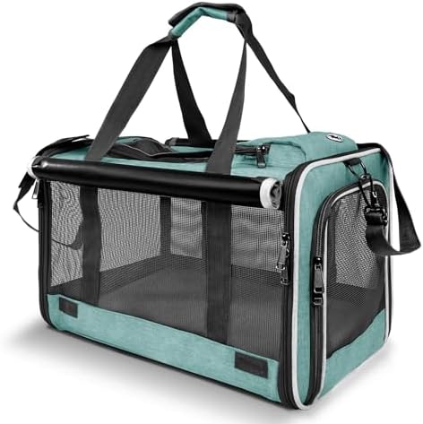GAPZER Small Dog Carrier Yorkshire Puppy Softshell Chihuahua Transport Cage by GAPZER