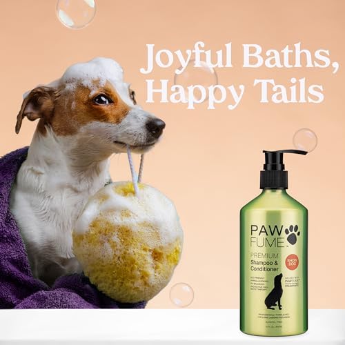 PAWFUME Deshedding Dog Shampoo and Conditioner, Show Dog, 1-Pack - Image 2