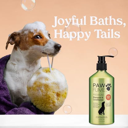 PAWFUME Deshedding Dog Shampoo and Conditioner, Show Dog, 1-Pack - Image 2