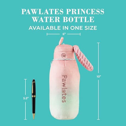 Haute Diggity Dog Pawlates Princess Water Bottle Plush Dog Toy Funny Parody - Image 2