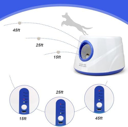 Automatic Dog Ball Launcher, 6 ETPU Balls, 20-45ft Distance - Image 2