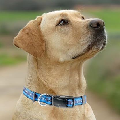 Pets First NFL Tennessee Titans Licensed PET COLLAR, Large - Heavy-Duty, Strong, and Durable Dog Collar. Available in 31 Football Teams and 4 Sizes - Image 5