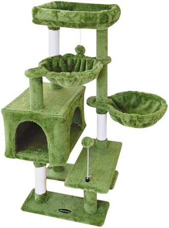 Cat Tree Cat Tower Condo Pet Activity Center Sisal Scratching Post by KIYUMI