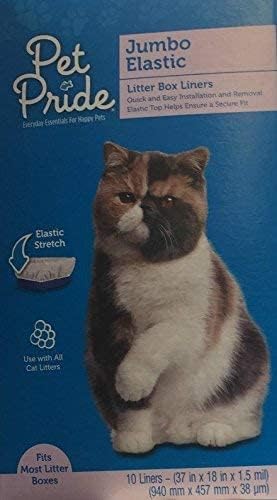 Pet Pride Jumbo Elastic Litter Box Liners (Single Box) - Image 3